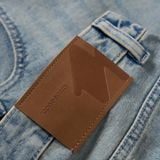 Quần Jean Nam Ống Suông Light Blue Form Baggy