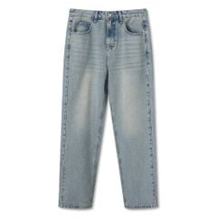 Quần Jean Nam Ống Suông Light Blue Form Baggy