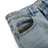 Quần Jean Nam Ống Suông Light Blue Form Baggy