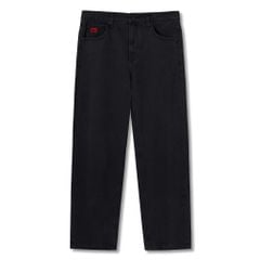 Quần Jeans Nam Xám Đen Ống Rộng Crimson Ash Form Baggy