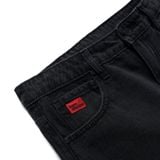 Quần Jeans Nam Xám Đen Ống Rộng Crimson Ash Form Baggy