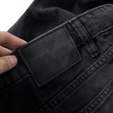 Quần Jeans Nam Xám Đen Ống Rộng Crimson Ash Form Baggy