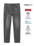 Quần Jeans Nam Siêu Mát Ống Ôm ProCOOL Light Grey Form Slim