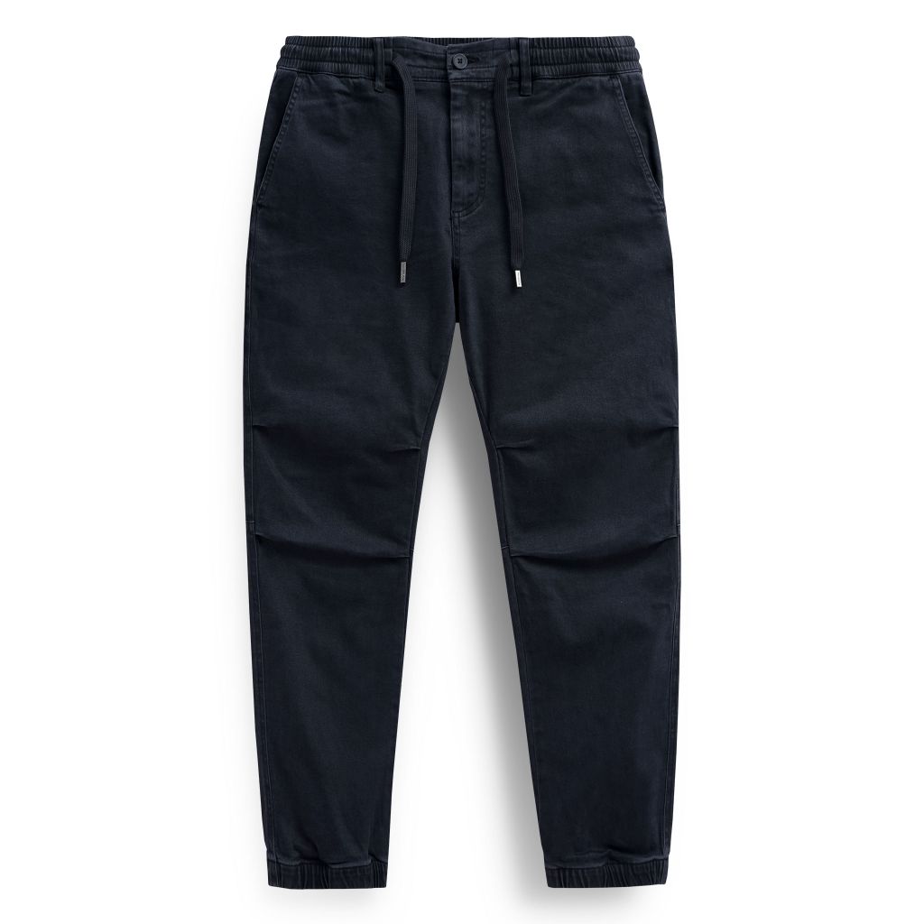 Quần Jogger Kaki Chéo Nam Màu Wash Form Regular