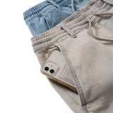 Quần Jogger Túi Hộp Denim Nam Cargo Form Regular