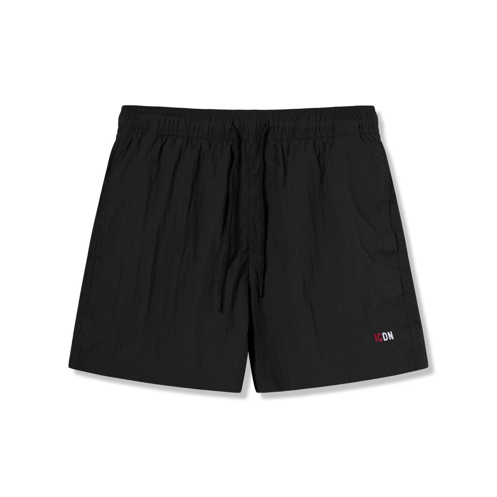 Quần Short Bơi Lưng Thun Dây Rút Basic