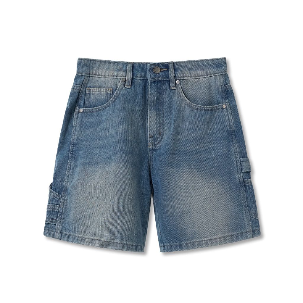Quần Short Denim Nam Carpenter Utility Work Form Regular