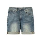 Quần Short Denim Nam Roll-up Form Slimfit