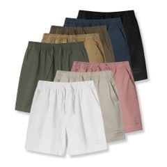 Quần Short Kaki Nam Garment Dye Form Regular