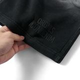 Quần Short Nỉ Pique Nam Orgnls Ombre Black Form Regular