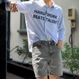 Quần Short Jean Nam Denim Co Dãn Classic Form Regular