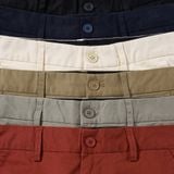 Quần Short Kaki Nam Ống Ôm Lưng Luồn Thun Form Slim