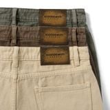 Quần Short Kaki Nam Adventure Garment-Dye Form Regular