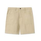 Quần Short Kaki Nam Adventure Garment-Dye Form Regular