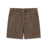 Quần Short Kaki Nam Adventure Garment-Dye Form Regular
