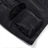 Quần Short Nỉ Chân Cua Túi Hộp Cargo Nam Form Regular