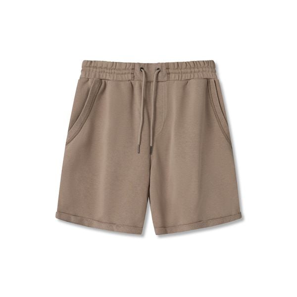 Quần Short Nỉ Nam Đánh Bông Quai Túi Form Regular