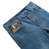 Quần Smart Jean Nam Siêu Co Dãn Sky Blue Form Smart Fit