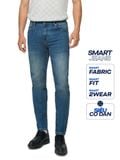 Quần Smart Jean Nam Siêu Co Dãn Sky Blue Form Smart Fit
