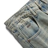 Quần Jean Nam Blue Sand Ống Suông Vintage Wash Form Straight