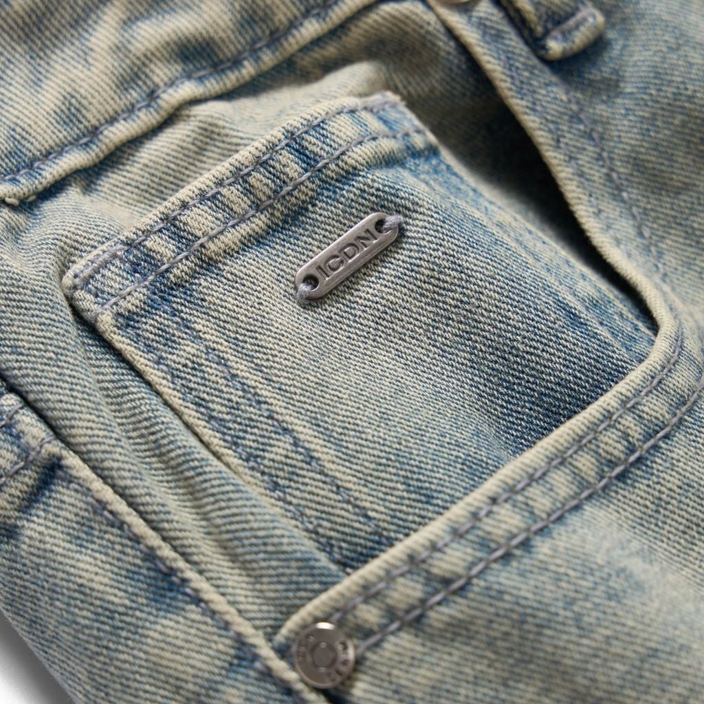 Quần Jean Nam Blue Sand Ống Suông Vintage Wash Form Straight