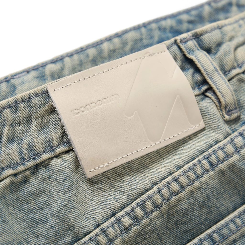 Quần Jean Nam Blue Sand Ống Suông Vintage Wash Form Straight