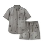 Set Đồ Denim Nam Rugby Football