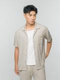 Set Đồ Thun Cotton Jersey Nam Embroidered Essence Form Regular