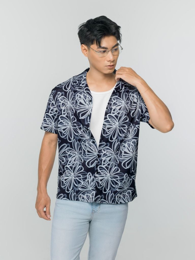 ao-so-mi-cuban-twill-nam-tay-ngan-hoa-tiet-in-floral-threads-form-relaxed