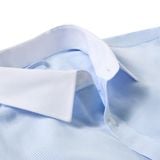 Áo Sơ Mi Blended Cotton Nam Tay Dài Patterned Heat Form Regular