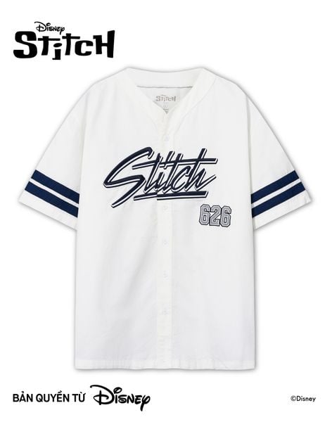Áo Sơ Mi Bóng Chày Nam Disney Stitch Striker Edition Form Relaxed