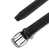 Thắt Lưng Nam Họa Tiết Shadow Stripe Đầu Khóa Gun Satin