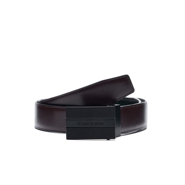 Thắt Lưng Nam Đầu Xoay Họa Tiết Đúc Bấm Lỗ