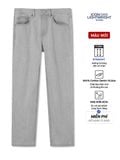 Quần Jean Nam Siêu Nhẹ Ống Suông Light Grey ICON105 Form Straight