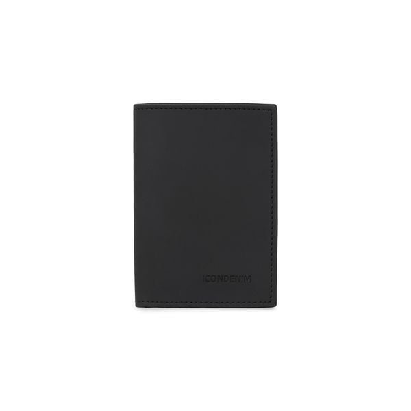 Ví Da Cardholder Nam Form Đứng Logo Dập Chìm