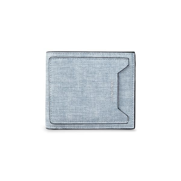 Ví Da Nam Form Ngang Hiệu Ứng Denim