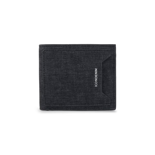 Ví Da Nam Form Ngang Hiệu Ứng Denim