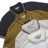 Áo Polo Nam Họa Tiết Phối Viền Trim Color Form Regular