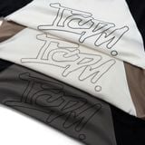 Áo Thun Nam Họa Tiết Thêu Móc Xích Raglan ICDN Form Oversize