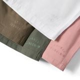 Quần Short Kaki Nam Garment Dye Form Regular