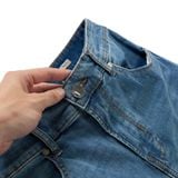 Quần Smart Jean Nam Siêu Co Dãn Sky Blue Form Smart Fit