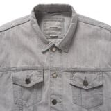 Áo Khoác Jeans Nam Siêu Nhẹ ICON105 Lightweight Form Loose Light Grey