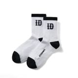 Vớ Nam Cổ Cao Mid-Crew Socks Black & White Collection