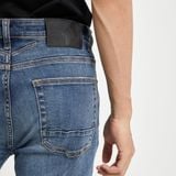 Quần Smart Jean Nam Siêu Co Dãn Xanh Trơn Form Smart Fit