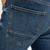 Quần Smart Jean Nam Siêu Co Dãn Xanh Đậm Trơn Form Smart Fit