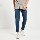 Quần Smart Jean Nam Siêu Co Dãn Xanh Đậm Trơn Form Smart Fit