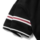 Áo Polo Nam Họa Tiết Phối Sọc Mixed Fabric Tales Form Regular