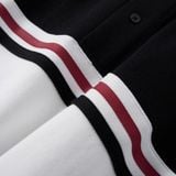 Áo Polo Nam Họa Tiết Phối Sọc Mixed Fabric Tales Form Regular