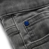 Quần Jeans Nam Siêu Mát Ống Ôm ProCOOL Light Grey Form Slim