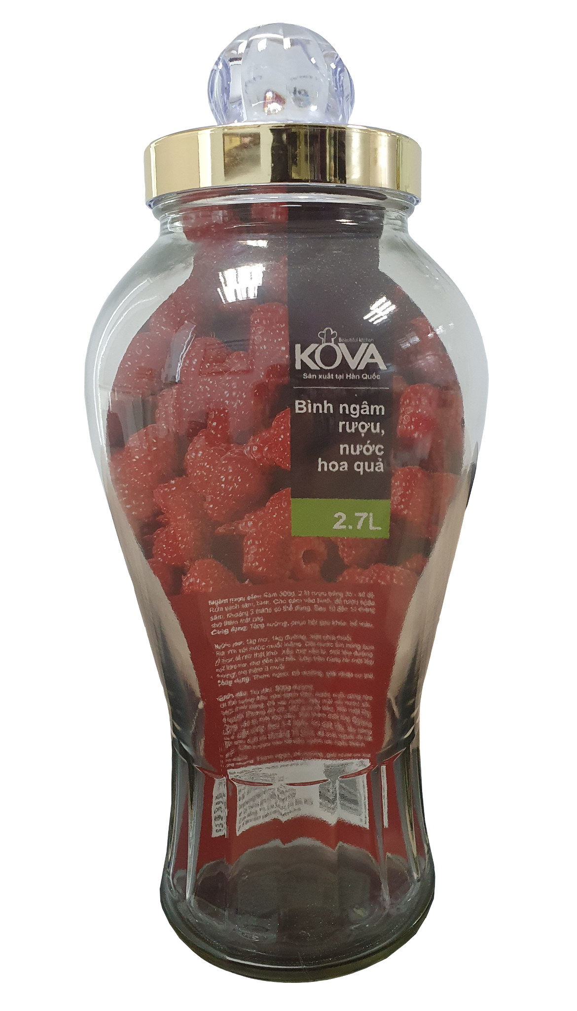  Bình Ngâm Sâm Kova BNR 2.7L 